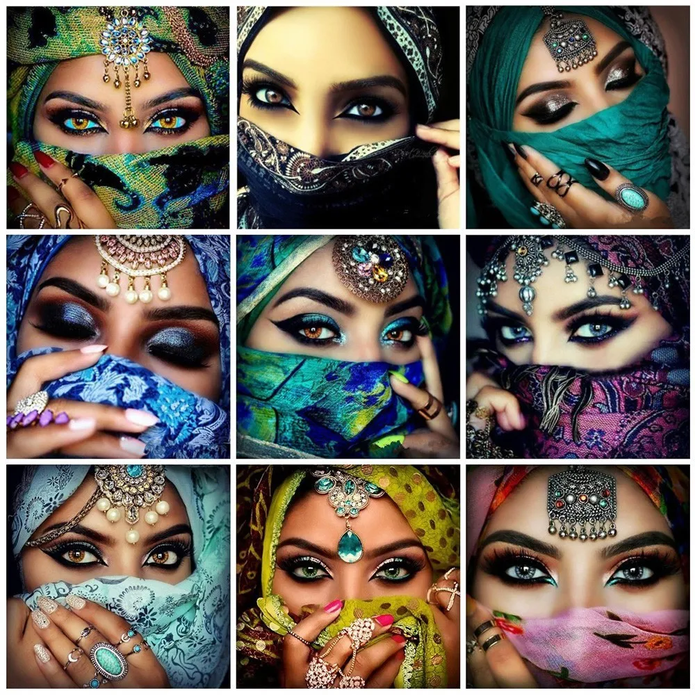 Huacan 5D Diamond Painting Indian Girls Cross Stitch DIY Diamond Embroidery Full Diamond Mosaic Home Decor Gift
Huacan 5D Diamond Painting Indian Girls Cross Stitch DIY Diamond Embroidery Full Diamond Mosaic Home Decor Gift