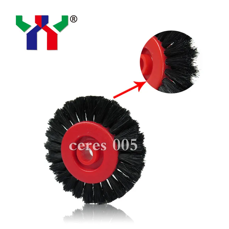 Brush wheel with harder bristles for cardboard Offset printing Heidelberg sorm,machine Durable spare part,60*8*12mm,10pcs/pack
Brush wheel with harder bristles for cardboard Offset printing Heidelberg sorm,machine Durable spare part,60*8*12mm,10pcs/pack