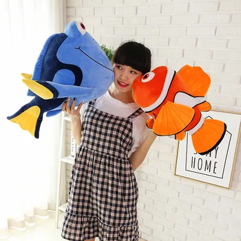 New Hot Big 1pcs 65cm Lovely Dory Nemo Clownfish Plush Toy Clown Fish Nemo Soft Stuffed Doll Gift Children's Birthday Present
New Hot Big 1pcs 65cm Lovely Dory Nemo Clownfish Plush Toy Clown Fish Nemo Soft Stuffed Doll Gift Children's Birthday Present