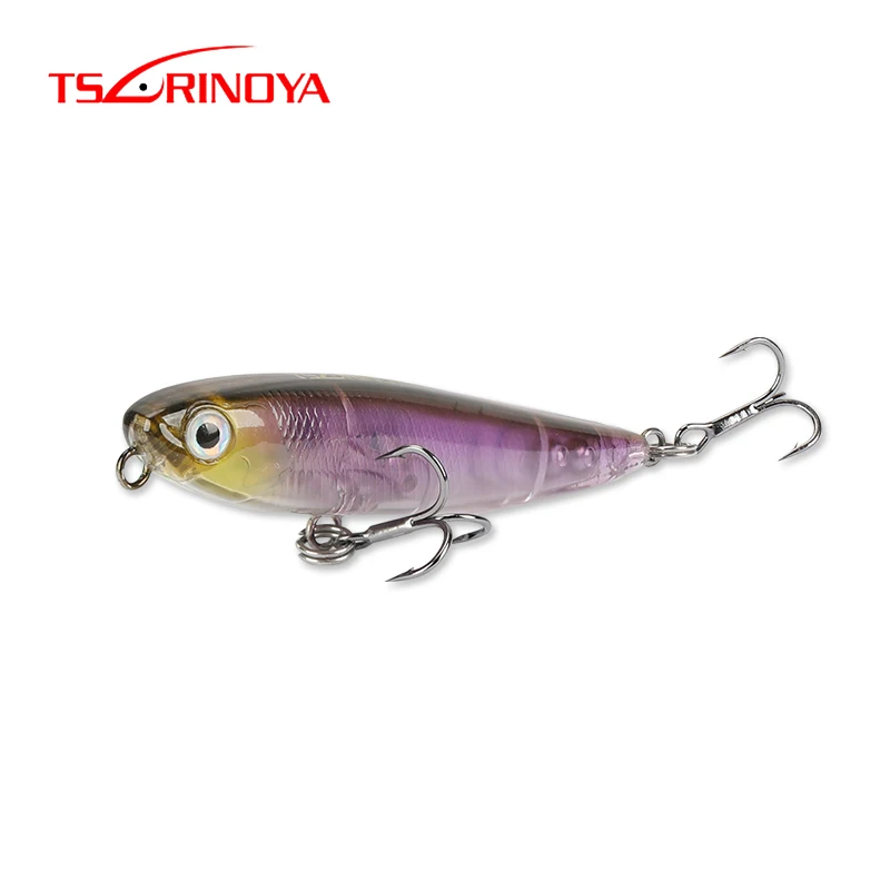 TSURINOYA Floating Pencil 60F 60mm 3.1g Profession Top Water Hard Fishing Lure Dog Walk DW64 Trout Small Hard Swimbait Wobblers
TSURINOYA Floating Pencil 60F 60mm 3.1g Profession Top Water Hard Fishing Lure Dog Walk DW64 Trout Small Hard Swimbait Wobblers