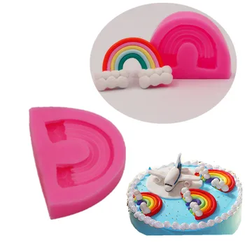 Rainbow Sugar Cake Silicone Mold Cake Dessert Decorative Mold DIY Kitchen Baking Gadgets Handmade Chocolate Cookies new
Rainbow Sugar Cake Silicone Mold Cake Dessert Decorative Mold DIY Kitchen Baking Gadgets Handmade Chocolate Cookies new
