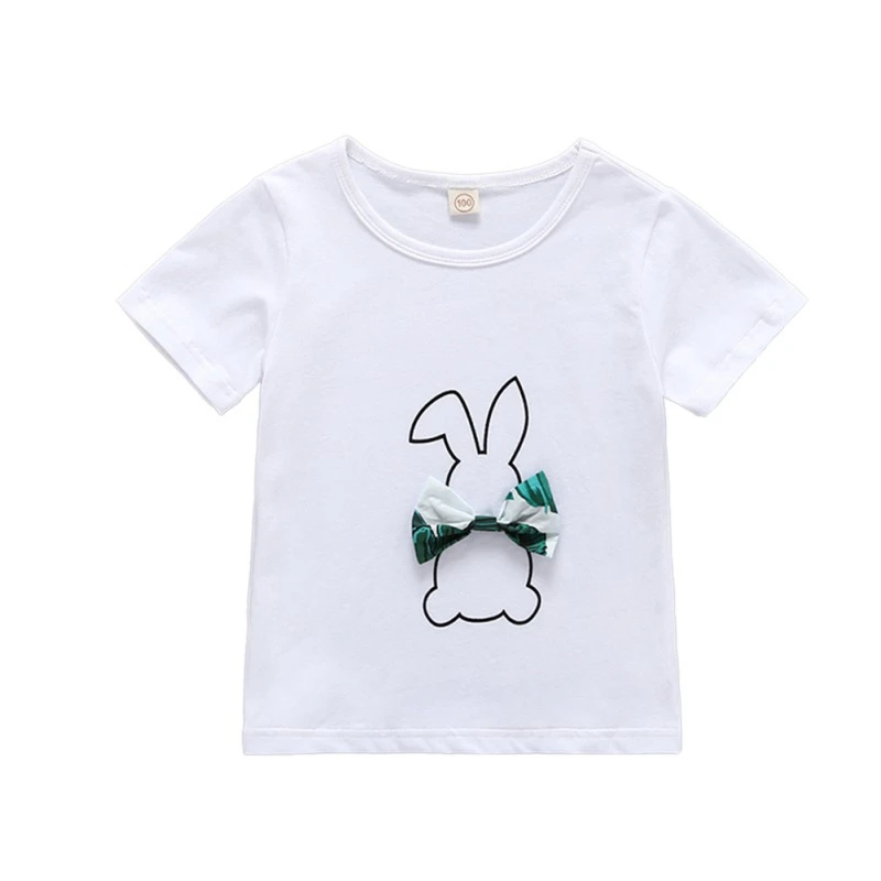 European and American style Summer Baby Girl Short Sleeve Cotton Rabbit Pattern T-shirt Blouse Floral Skirts Casual Outfits Set
European and American style Summer Baby Girl Short Sleeve Cotton Rabbit Pattern T-shirt Blouse Floral Skirts Casual Outfits Set