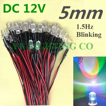(RGB SLOW flashing led)Pre-wired 12V RGB color changing led 5mm Prewired LED 20cm Pre Wire cable leds
(RGB SLOW flashing led)Pre-wired 12V RGB color changing led 5mm Prewired LED 20cm Pre Wire cable leds