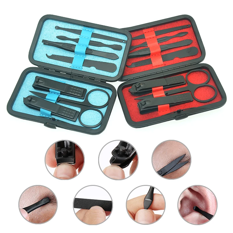 Meisha 7Pcs Protable Manicure Tools Set Stainless Steel Nail Clipper Kits Professional Ear Pick Cuticle Pusher Nail File HE0008
Meisha 7Pcs Protable Manicure Tools Set Stainless Steel Nail Clipper Kits Professional Ear Pick Cuticle Pusher Nail File HE0008