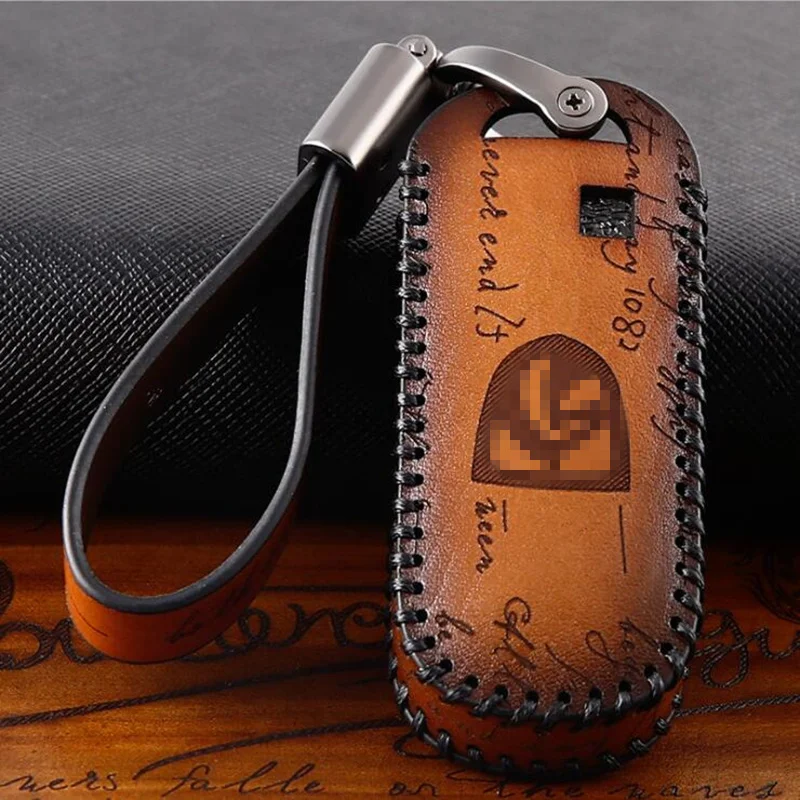 Genuine Leather Key Case Remote Fob Shell chain Protector Holder for Wuling Hongguang S Baojun 730 510 560 610 630 Car Cover
Genuine Leather Key Case Remote Fob Shell chain Protector Holder for Wuling Hongguang S Baojun 730 510 560 610 630 Car Cover