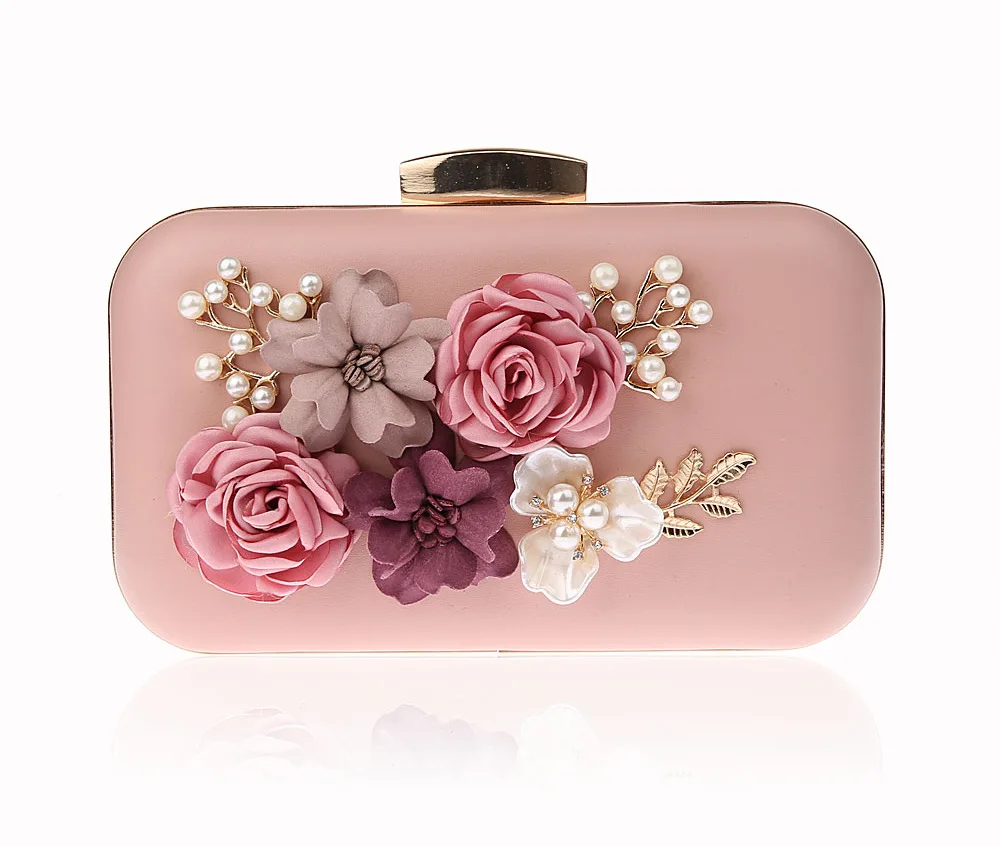 2018 New Designer 3D Flower Evening Bags Wedding Pearl Handbag Chain Bag Lovely Pink Banquet Bag Clutch
2018 New Designer 3D Flower Evening Bags Wedding Pearl Handbag Chain Bag Lovely Pink Banquet Bag Clutch