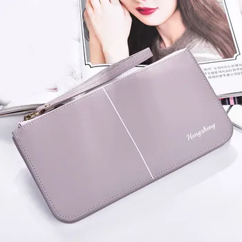 Women Bag Fashion Zipper Leather Wallet Leisure Bag Long Purse womens wallets and purses billeteras para mujer monederos clip
Women Bag Fashion Zipper Leather Wallet Leisure Bag Long Purse womens wallets and purses billeteras para mujer monederos clip