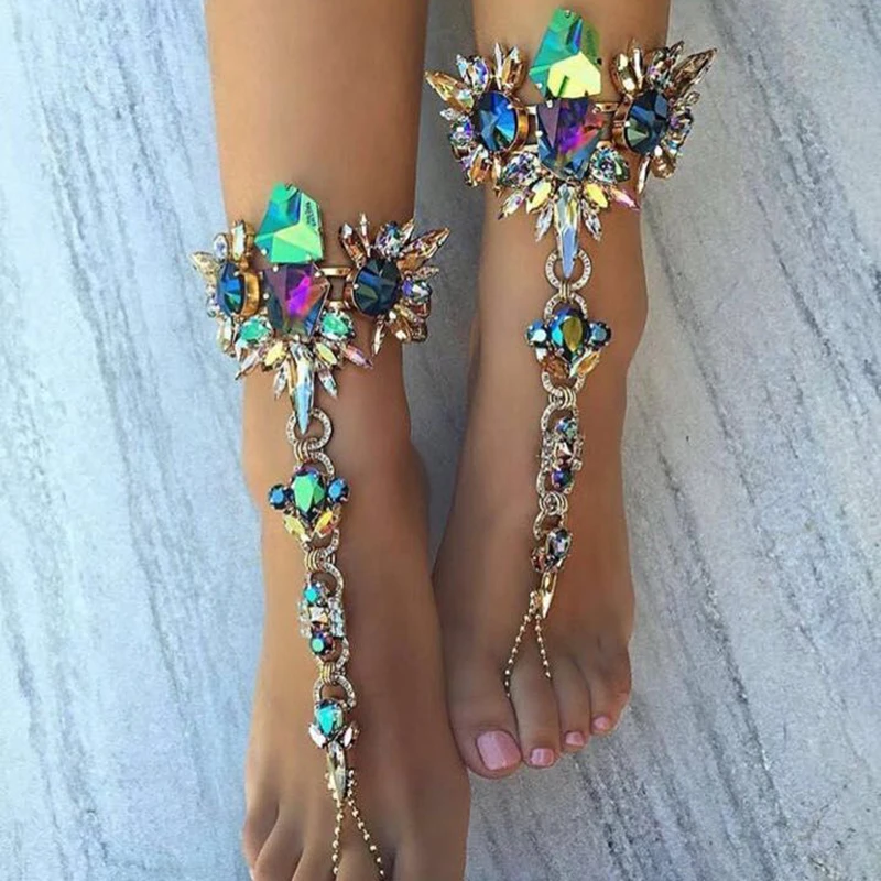 Vedawas 2016 New Hot Sale Fashion Anklets Statement Jewelry Multicolor Crystal Rhinestone Beads Boho Anklet Bracelets Women 2104
Vedawas 2016 New Hot Sale Fashion Anklets Statement Jewelry Multicolor Crystal Rhinestone Beads Boho Anklet Bracelets Women 2104