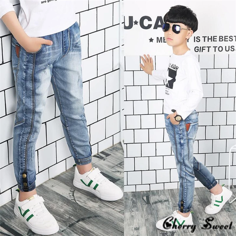 2019 Spring children's clothing denim stitching, Personality Boys jeans,for big kids boys jeans long trousers 3 5 7 8 10 12 14 Y
2019 Spring children's clothing denim stitching, Personality Boys jeans,for big kids boys jeans long trousers 3 5 7 8 10 12 14 Y