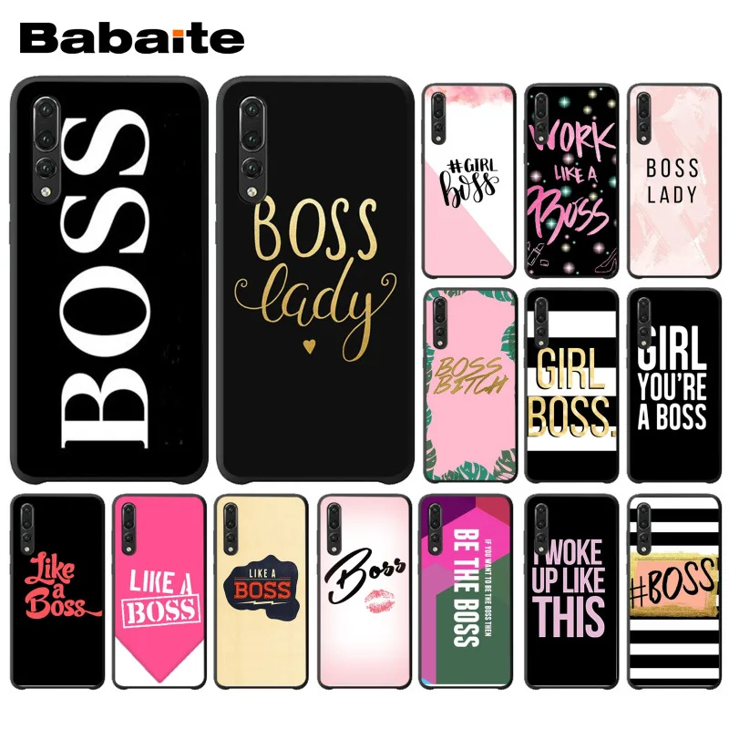 Babaite Boss Girl Lady like a boss Cell Phone Case For huawei mate 10 lite p20lite p9lite nova 3i honor 8x mate20 pro funda
Babaite Boss Girl Lady like a boss Cell Phone Case For huawei mate 10 lite p20lite p9lite nova 3i honor 8x mate20 pro funda