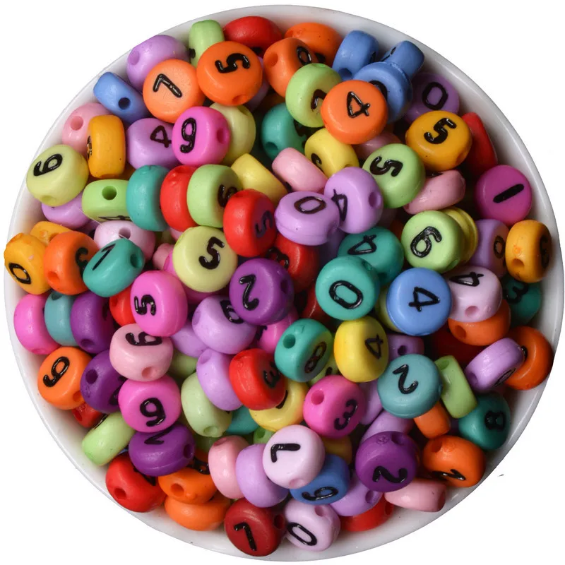 New 200 Pcs 7mm New Hot Mixed Acrylic Cube Number Letters/Alphabet Beads Colorful DIY Jewelry Making
New 200 Pcs 7mm New Hot Mixed Acrylic Cube Number Letters/Alphabet Beads Colorful DIY Jewelry Making