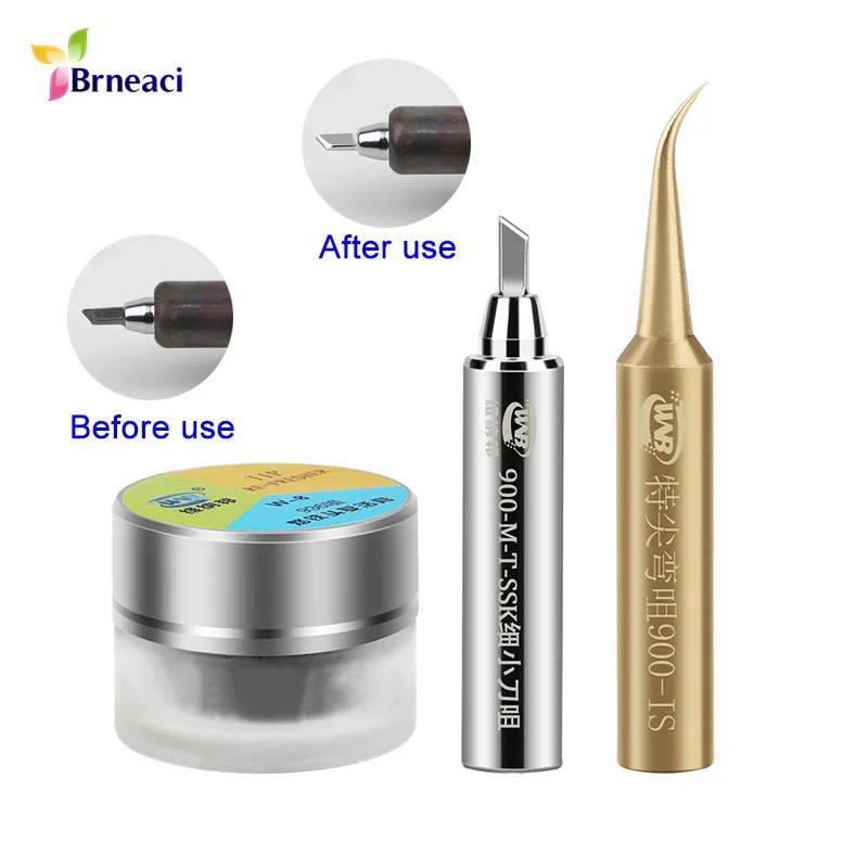 WNB Soldering Iron Tip Oxide Solder Fresh Paste Cleaning Paste Iron Tips Resurrection Welding Accessories Repair Tools
WNB Soldering Iron Tip Oxide Solder Fresh Paste Cleaning Paste Iron Tips Resurrection Welding Accessories Repair Tools