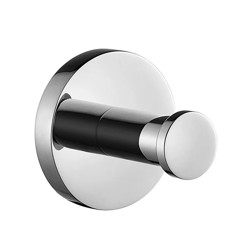 Wall Mounted Stainless Steel Coat Racks Round Base Robe Hat Hook Bathroom Accessory
Wall Mounted Stainless Steel Coat Racks Round Base Robe Hat Hook Bathroom Accessory