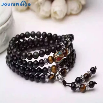 Black Obsidian Natural Stone Bracelets 108 Buddha Tibetan 6mm Beads Yellow Tiger Eye Stone Men Women Crystal Bracelet Jewelry
Black Obsidian Natural Stone Bracelets 108 Buddha Tibetan 6mm Beads Yellow Tiger Eye Stone Men Women Crystal Bracelet Jewelry