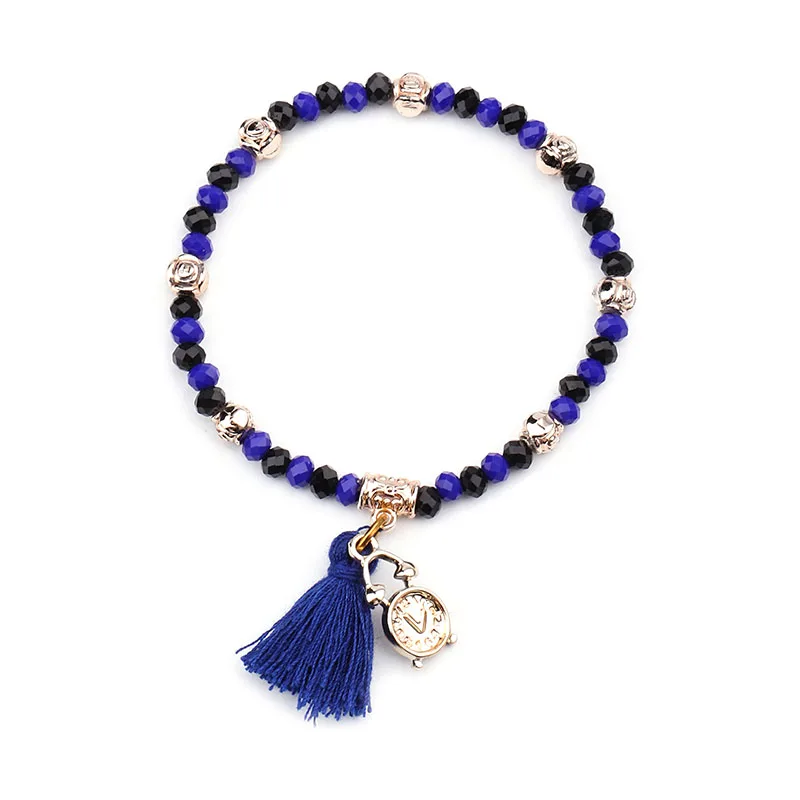 Fashion Beads Weave Tassel Bracelet women Friendship Bracelets Crystal Beads Charm Pendant Bracelet Bohemian Summer Jewelry
Fashion Beads Weave Tassel Bracelet women Friendship Bracelets Crystal Beads Charm Pendant Bracelet Bohemian Summer Jewelry