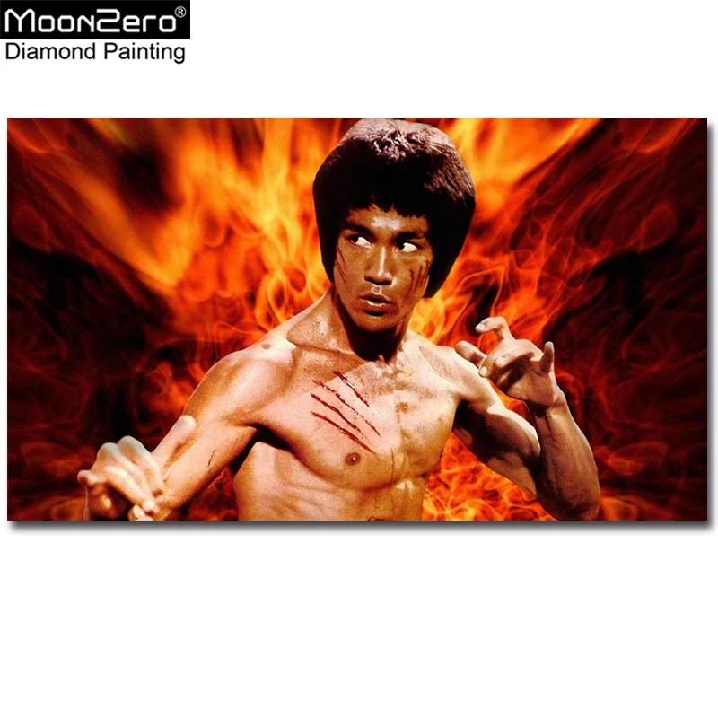 New 5D Diy Diamond Painting Cross Stitch Kung Fu Star Bruce Lee Kit Diamond Embroidery Pattern Full Drill Mosaic Art Home Decor
New 5D Diy Diamond Painting Cross Stitch Kung Fu Star Bruce Lee Kit Diamond Embroidery Pattern Full Drill Mosaic Art Home Decor