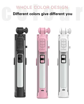 Bluetooth Remote Control Fill Light Self-timer with Three-legged Stand Video Live Artifact Phone Stand Hidden Triangle Holder
Bluetooth Remote Control Fill Light Self-timer with Three-legged Stand Video Live Artifact Phone Stand Hidden Triangle Holder