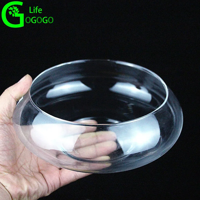 1pcs Narcissus Pot Round Transparent Water Glass Vase Lotus Pot Fish Tank Glass Goldfish Tank Clear Decoration Home Container
1pcs Narcissus Pot Round Transparent Water Glass Vase Lotus Pot Fish Tank Glass Goldfish Tank Clear Decoration Home Container