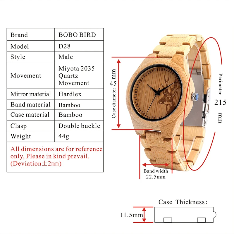 bobo bird bamboo band watches for men (9)