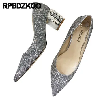 pointed toe crystal bling 3 inch diamond pearl sexy women shoes rhinestones thick 2019 glitter pumps silver high heels evening
pointed toe crystal bling 3 inch diamond pearl sexy women shoes rhinestones thick 2019 glitter pumps silver high heels evening
