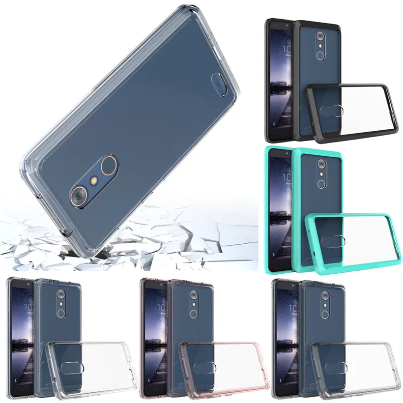Transparent Crystal Clear Hard Air Hybrid Case Cover for ZTE Zmax Pro Z981 drop shipping 0830
Transparent Crystal Clear Hard Air Hybrid Case Cover for ZTE Zmax Pro Z981 drop shipping 0830