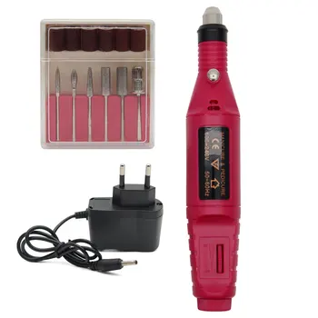 1 Set Professional Electric Nail Kit Nail Tips Manicure Machine Electric Nail Art Pen Pedicure 6 Bits Nails Tools Mill Kit New
1 Set Professional Electric Nail Kit Nail Tips Manicure Machine Electric Nail Art Pen Pedicure 6 Bits Nails Tools Mill Kit New