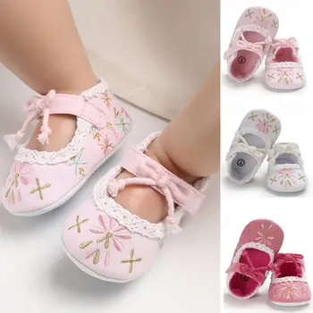 Summer Toddler Girl Shoes Toddler Infant Baby Girl Soft Sole Embroidery Lace Sandals Shoes Single Shoe bebek ayakkabı A1
Summer Toddler Girl Shoes Toddler Infant Baby Girl Soft Sole Embroidery Lace Sandals Shoes Single Shoe bebek ayakkabı A1