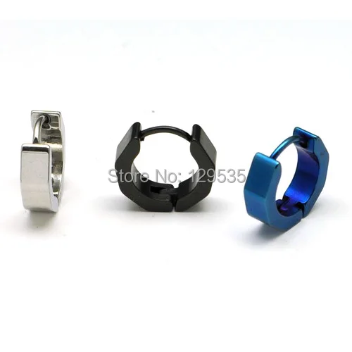 13.5mm Diameter pierced Octagon dangle titanium steel Rock Men earrings 5 colors ear buckle Clip 4mm width
13.5mm Diameter pierced Octagon dangle titanium steel Rock Men earrings 5 colors ear buckle Clip 4mm width