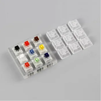 Kaih box 9 swithes tester translucent Keycaps testing Tool box navy white orange switch box royal
Kaih box 9 swithes tester translucent Keycaps testing Tool box navy white orange switch box royal