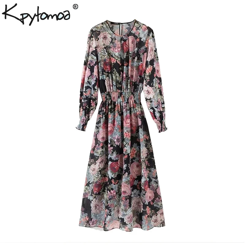 Vintage Elegant Floral Print Chiffon Midi Dress Women 2019 Fashion Two Pieces Set Elastic Waist Dresses Casual Vestidos Mujer
Vintage Elegant Floral Print Chiffon Midi Dress Women 2019 Fashion Two Pieces Set Elastic Waist Dresses Casual Vestidos Mujer