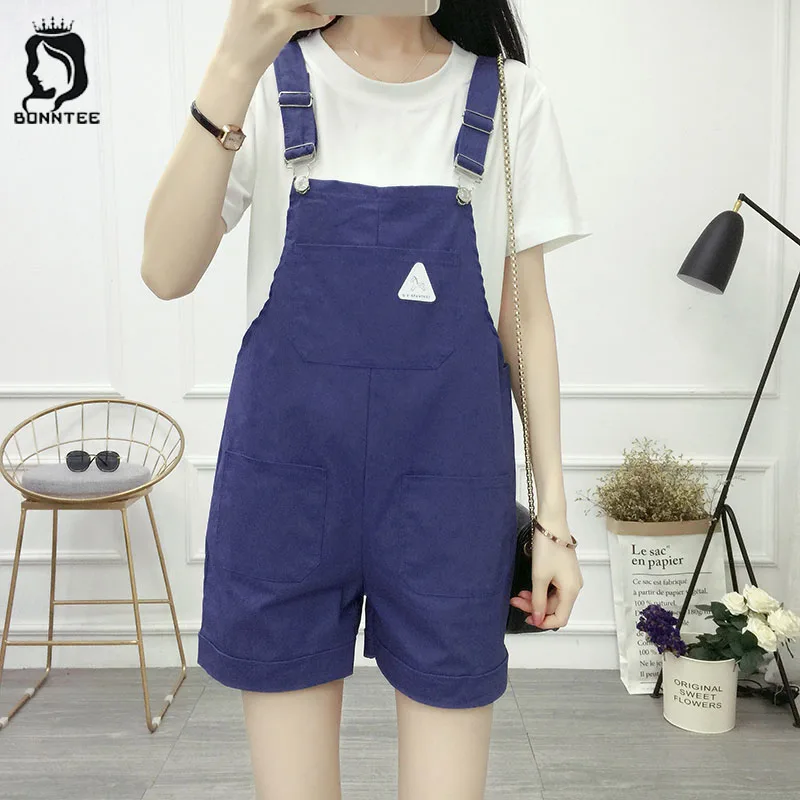 Korean Style Loose Pockets Romper Women Cartoon Appliques Sweet Casual Trendy Womens Rompers Summer Cute Lovey School Students
Korean Style Loose Pockets Romper Women Cartoon Appliques Sweet Casual Trendy Womens Rompers Summer Cute Lovey School Students