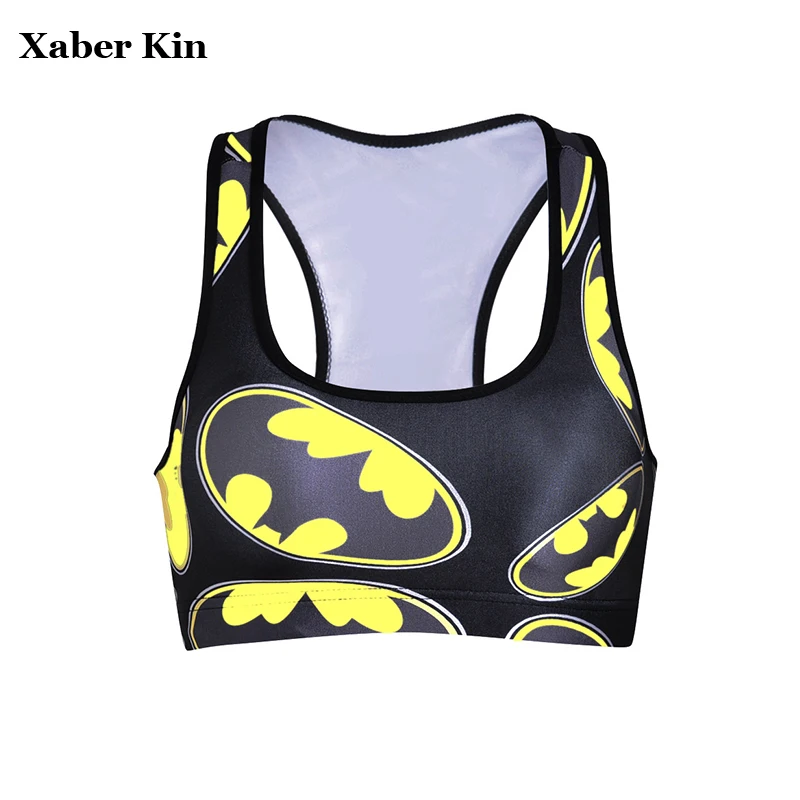 Women's Elastic Sports Bra Batman Running Bra Fitness Bra Rush Tank Tops Breathable Seamless Women Bra G4-CC908
Women's Elastic Sports Bra Batman Running Bra Fitness Bra Rush Tank Tops Breathable Seamless Women Bra G4-CC908