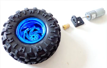 Robot Intelligent Part: 6V 180R DC Gear Motor 125mm Car wheels with Motor Fitted Seat Mount F17014
Robot Intelligent Part: 6V 180R DC Gear Motor 125mm Car wheels with Motor Fitted Seat Mount F17014