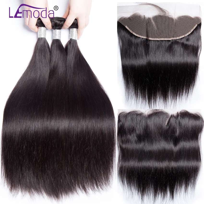 Brazilian Straight Human Hair Bundles With Frontal Closure LeModa Remy Hair Extensions 13x4 Ear To Ear Frontal With Bundles
Brazilian Straight Human Hair Bundles With Frontal Closure LeModa Remy Hair Extensions 13x4 Ear To Ear Frontal With Bundles