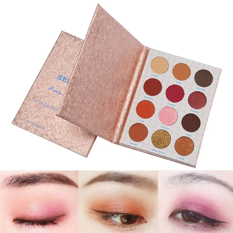 12 Colors Shimmer Maquillage Pigmented Makeup Palette R1 Matte Eyes Eyeshadow Pallete Glitter Shadow Eye
12 Colors Shimmer Maquillage Pigmented Makeup Palette R1 Matte Eyes Eyeshadow Pallete Glitter Shadow Eye