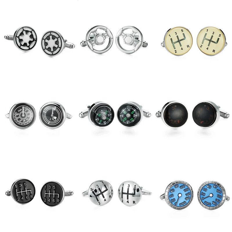 DY New classic design eighteen round table brand vehicle gear oil Cufflinks fashion Wedding jewels men French shirt Cufflinks
DY New classic design eighteen round table brand vehicle gear oil Cufflinks fashion Wedding jewels men French shirt Cufflinks