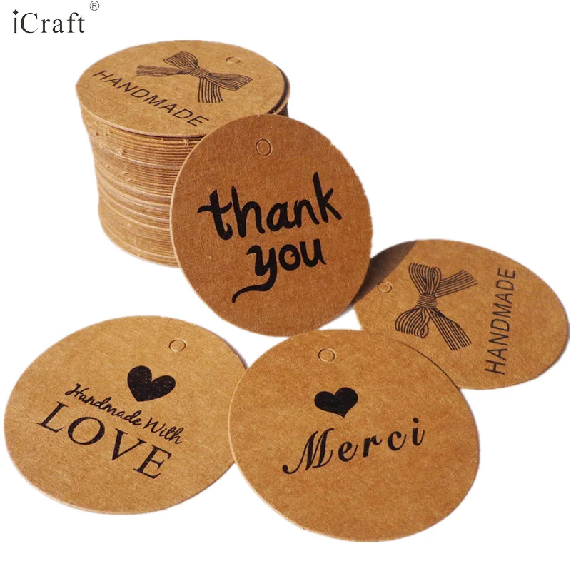100pcs 4 Designs Kraft Bookmark Gift Tags Handmade Thank You Merci DIY Price Label Paper Hang Tag Paper Cards
100pcs 4 Designs Kraft Bookmark Gift Tags Handmade Thank You Merci DIY Price Label Paper Hang Tag Paper Cards