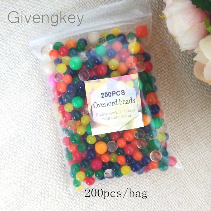 200pcs/bag Orbeez Water hydrogel beads Bullets Guns Paintball Bullets balls Gun Toy crystal soil decorative huge water gel balls
200pcs/bag Orbeez Water hydrogel beads Bullets Guns Paintball Bullets balls Gun Toy crystal soil decorative huge water gel balls