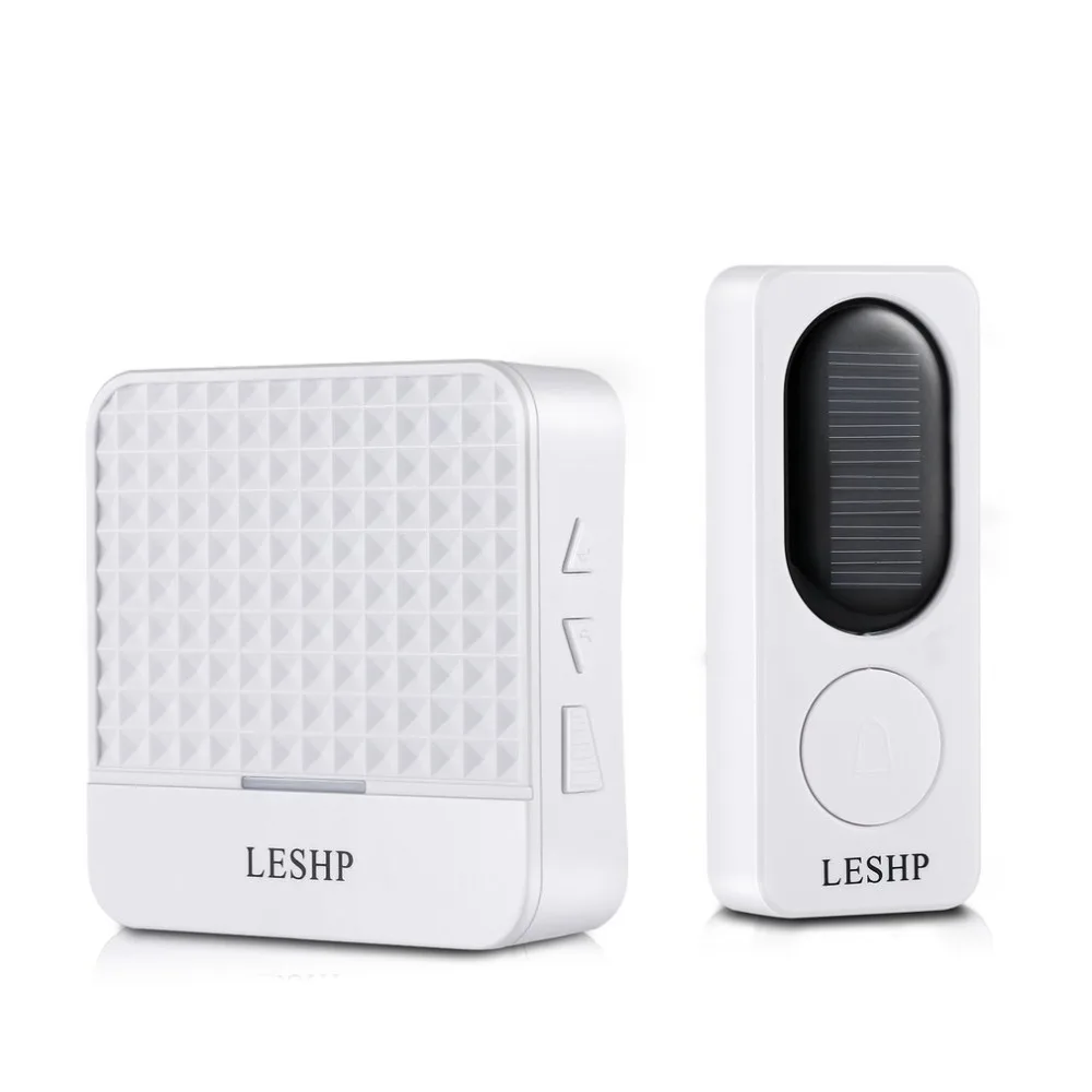 Waterproof Doorbell Kit Solar Wireless Doorbell 1000 Ft Long Range 52 Tunes 4 Levels Volume Easy Setup Plug & Play White
Waterproof Doorbell Kit Solar Wireless Doorbell 1000 Ft Long Range 52 Tunes 4 Levels Volume Easy Setup Plug & Play White