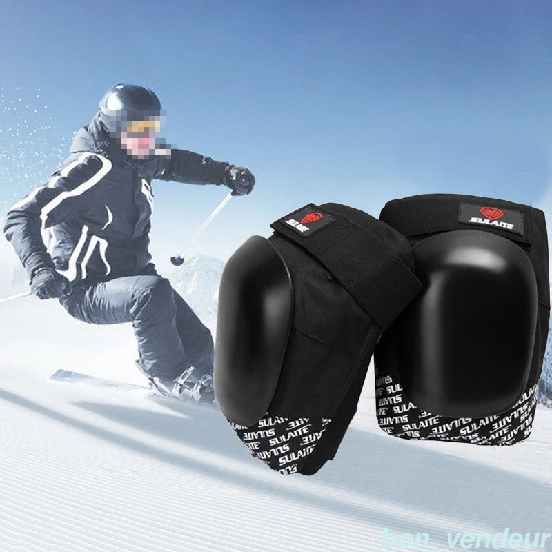 Men Sports Thicken Ski Snowboard Roller Skating Knee Guard Protector Brace Pad Black/White Kneepad PE Shell
Men Sports Thicken Ski Snowboard Roller Skating Knee Guard Protector Brace Pad Black/White Kneepad PE Shell