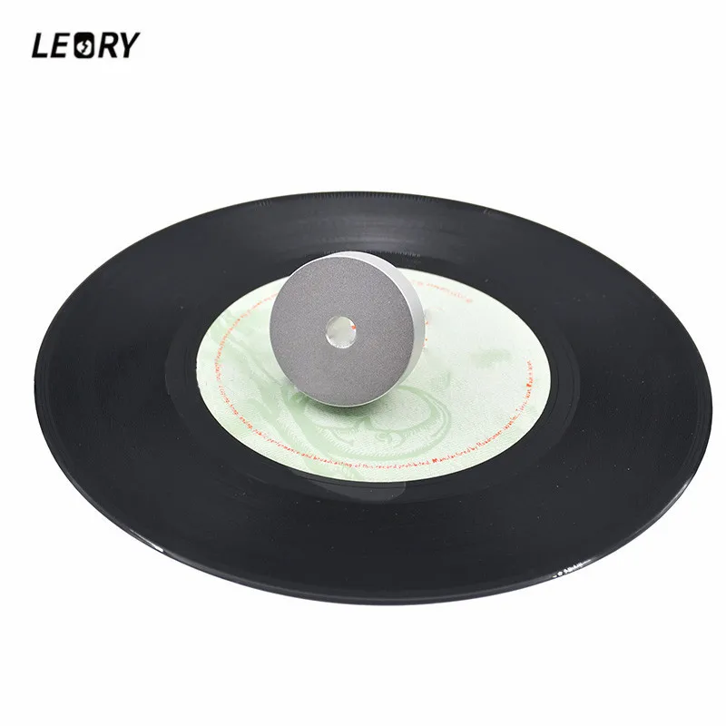 LEORY NEW 7 inch LP Vinyl Turntables Disc Stabilizer Record Weight/Clamp Turntable Recording Adapter 51g 45 Speed
LEORY NEW 7 inch LP Vinyl Turntables Disc Stabilizer Record Weight/Clamp Turntable Recording Adapter 51g 45 Speed