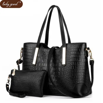 OURCIAO Women Crocodile PU Leather Bags Fashion Designer Purse And Handbag Combination Ladies Shoulder Bag 2019 D054
OURCIAO Women Crocodile PU Leather Bags Fashion Designer Purse And Handbag Combination Ladies Shoulder Bag 2019 D054