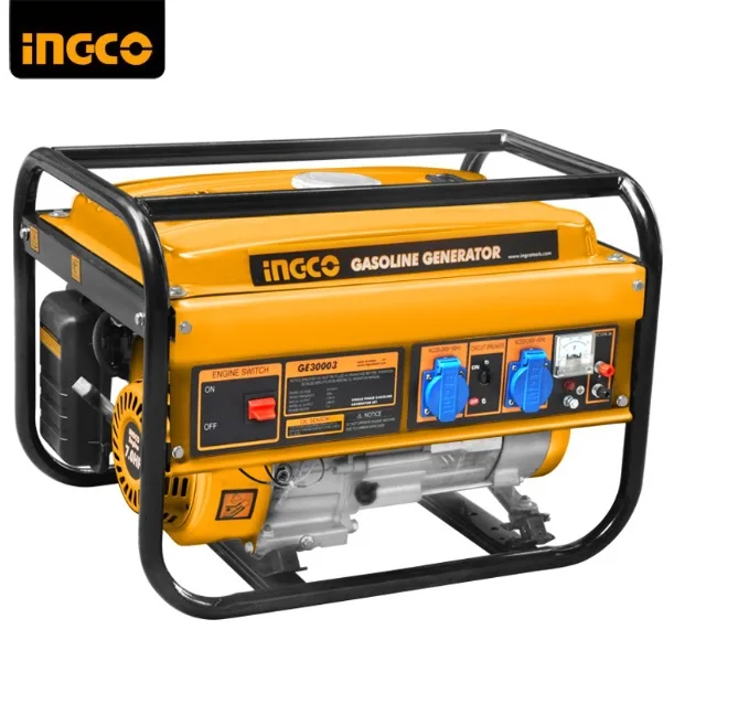 Portable 2,500W Gasoline Generator with Recoil Starting 4 stroke displacement 210cc
Portable 2,500W Gasoline Generator with Recoil Starting 4 stroke displacement 210cc