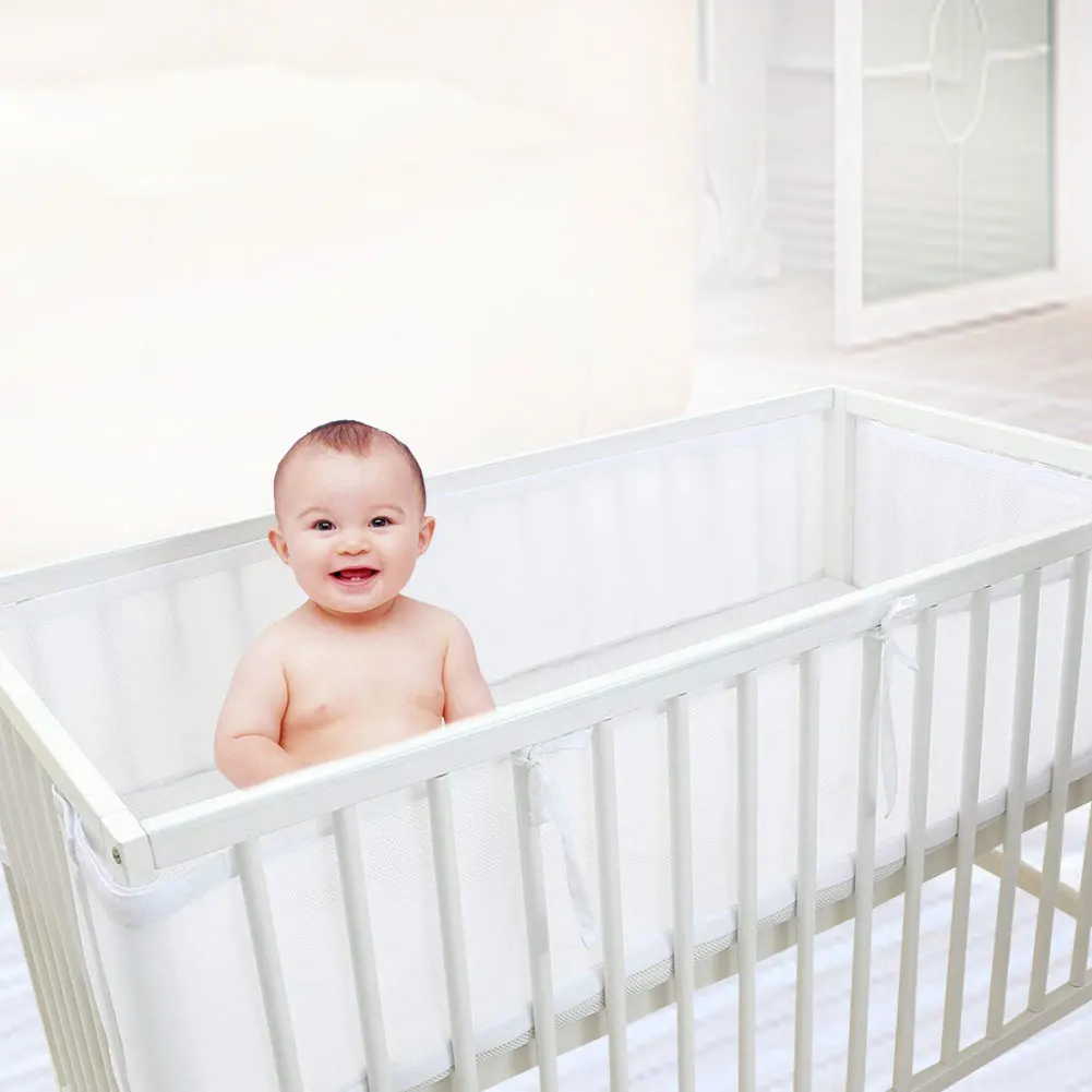 mesh crib bumper safety