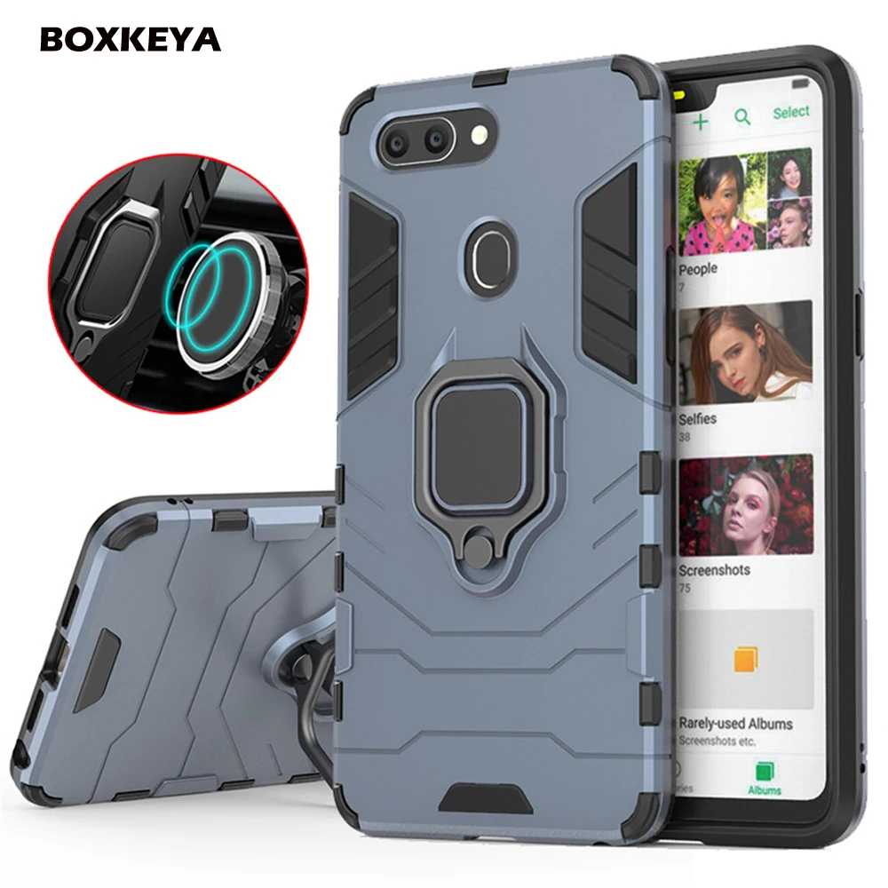 Hybrid Armor Case For Vivo V11 Nex Y66 Y67 Y83 X20 X21 Y85 Y83 For OPPO R17 R15 Dream R9s R11s R9 Plus K1 F9 Ring Stand Cover
Hybrid Armor Case For Vivo V11 Nex Y66 Y67 Y83 X20 X21 Y85 Y83 For OPPO R17 R15 Dream R9s R11s R9 Plus K1 F9 Ring Stand Cover