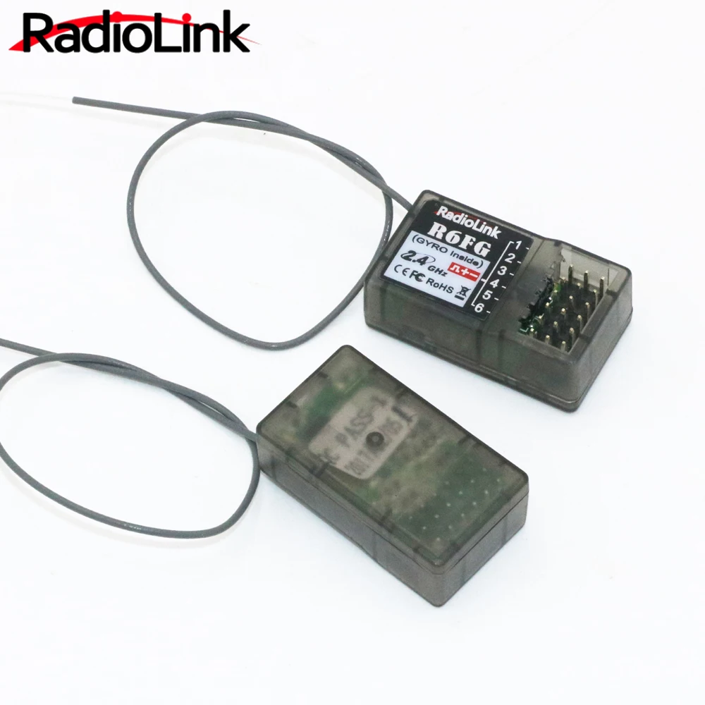 RadioLink R6FG 2.4GHz 6CH Receiver High Voltage RC Gyro Version For Radiolinks RC6GS RC Controller Transmitter
RadioLink R6FG 2.4GHz 6CH Receiver High Voltage RC Gyro Version For Radiolinks RC6GS RC Controller Transmitter