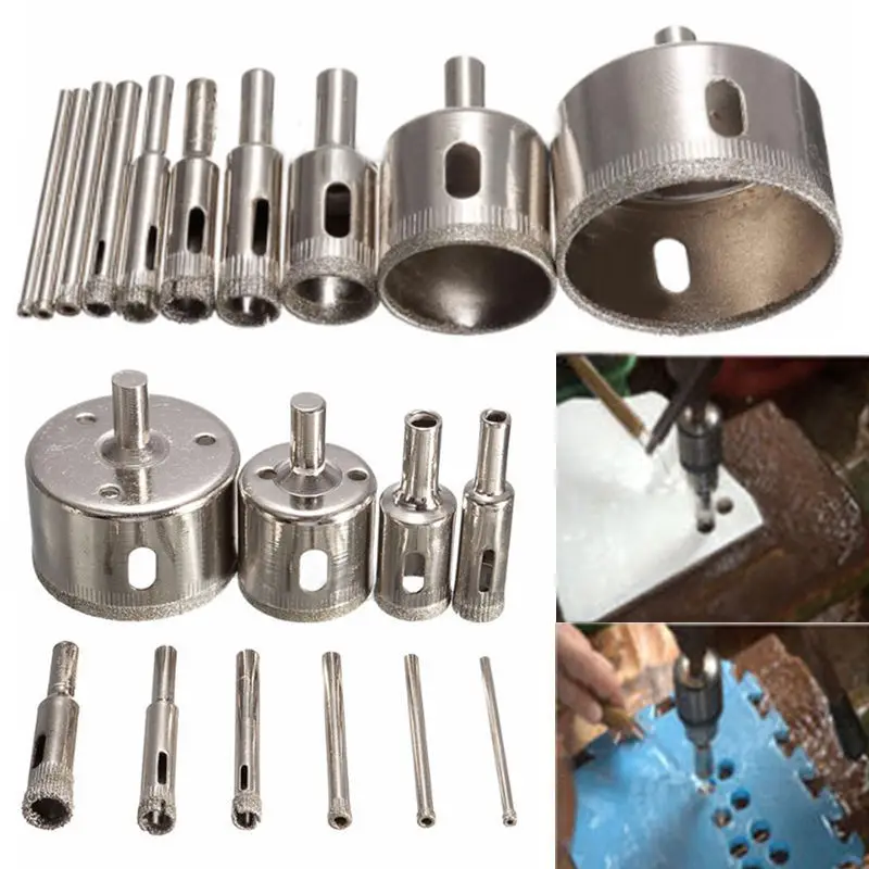 Home Hole Craft Openers Construction Making Clean Accurate Tile 10pcs Power Set Tool Glass Nickel Plated Ceramics
Home Hole Craft Openers Construction Making Clean Accurate Tile 10pcs Power Set Tool Glass Nickel Plated Ceramics
