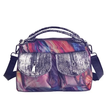Chu JJ Women's Leather Handbags Fashion Sequins Shoulder CrossBody Bags Ladies Messenger Bag Geometric Print Women Totes Bag
Chu JJ Women's Leather Handbags Fashion Sequins Shoulder CrossBody Bags Ladies Messenger Bag Geometric Print Women Totes Bag