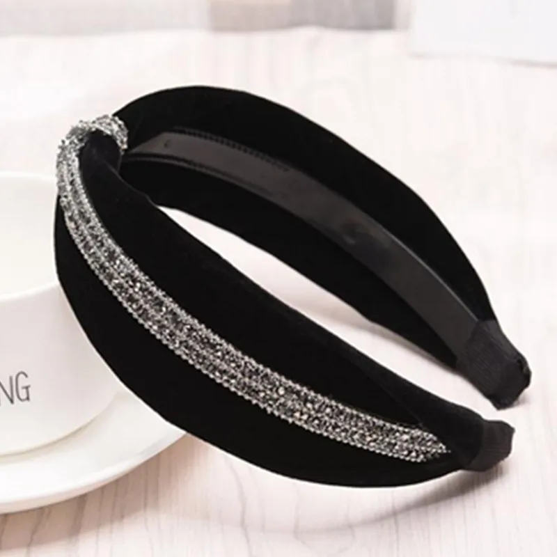 Black Wide Velvet Headband Women Crystal Hair Headband Topknot Hard Headband Women Girlsfriend Gift Velvet Turban Headband Solid
Black Wide Velvet Headband Women Crystal Hair Headband Topknot Hard Headband Women Girlsfriend Gift Velvet Turban Headband Solid
