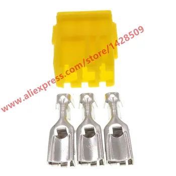 20 Sets 3 Pin Automotive Electrical Socket Wiring Cable Connector With Terminals For Car Moto 
20 Sets 3 Pin Automotive Electrical Socket Wiring Cable Connector With Terminals For Car Moto